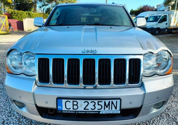 Jeep Grand Cherokee cena 35800 przebieg: 276000, rok produkcji 2009 z Kartuzy małe 106